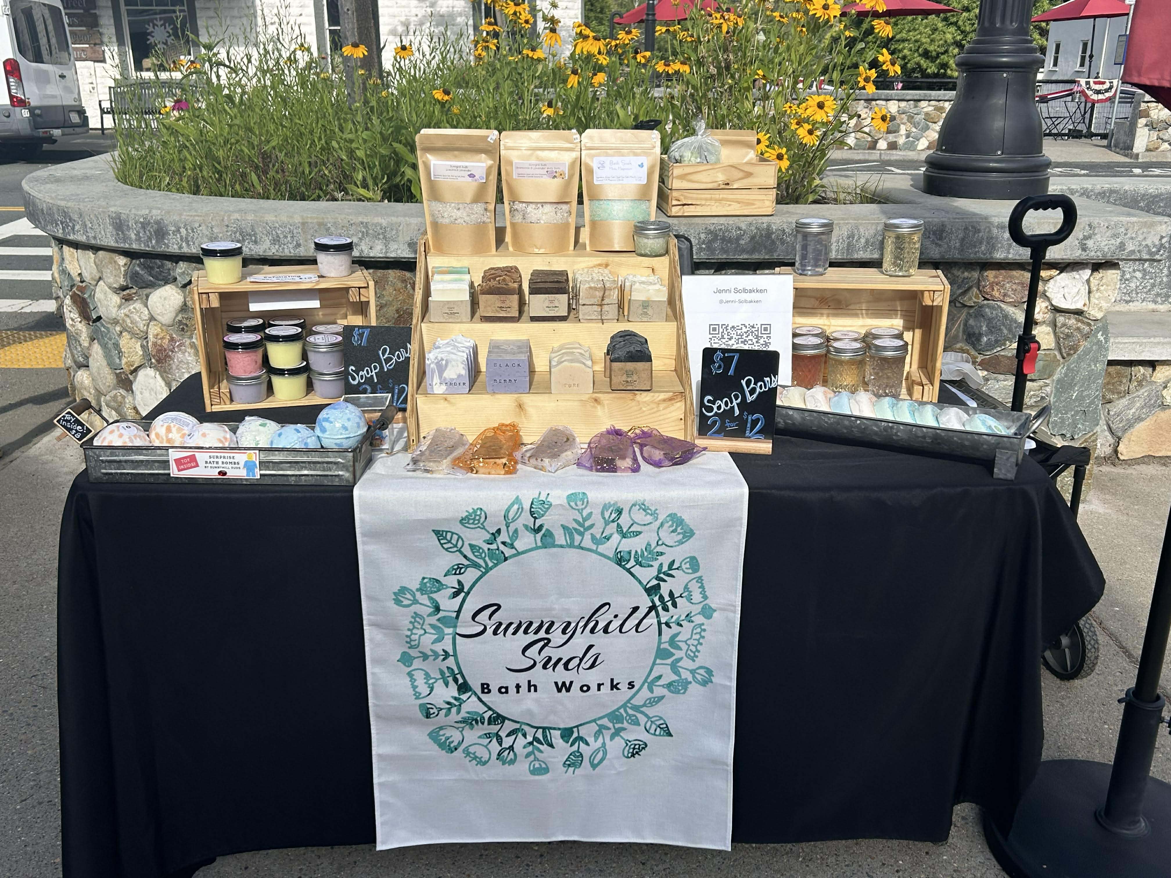 Our Farmers Market Setup